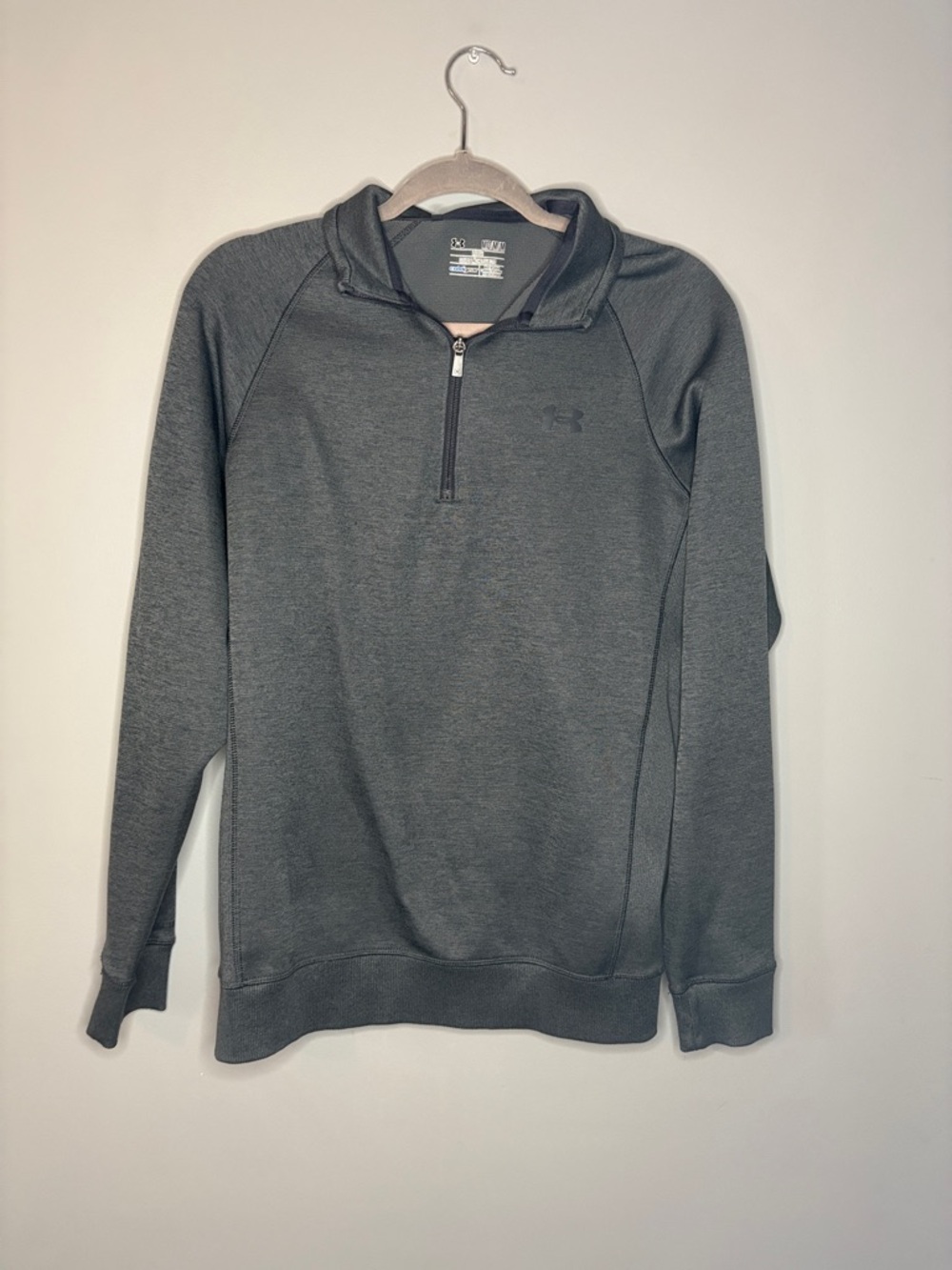 Under Armour Men's Dark Gray Half-Zip Performance Pullover